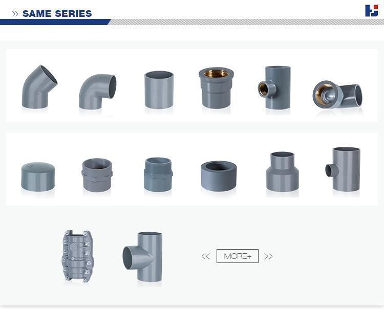 Best Price HJ DIN Standard Water Supply Ts Flange UPVC Material Pipe Fittings