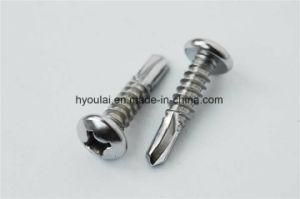 Round Head Cross Self Driling Screw Buliding Material