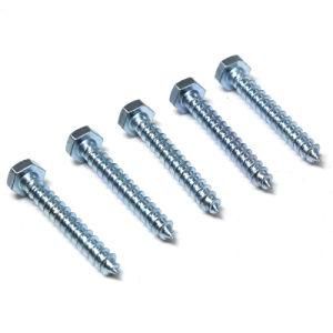 M8 M10 304 Stainless Steel Hex Self Tapping Screw / DIN571 Hex Head Wood Screw