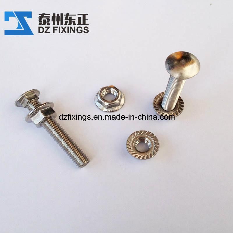 202 Stainless Steel Carriage Bolt