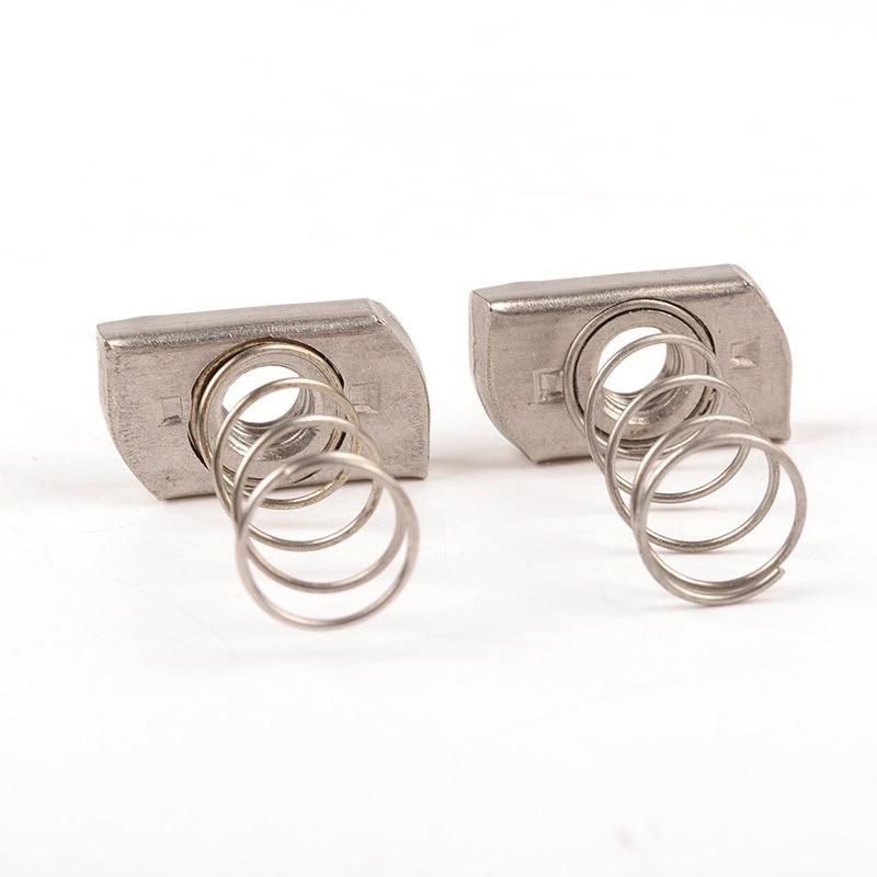 Stainless Steel 316 A4 Spring Nut with Springs