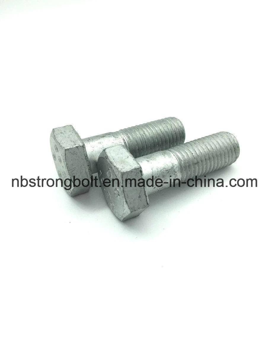 Hex Bolt HDG Cl. 5.8+ Nut+ Washer High Quality Fastener Factory