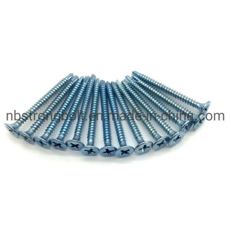 C1022 Phil Drive Bugle Head Self Drilling Screw Bsd #2 Drill with Zinc Plated 6X1.5/8"