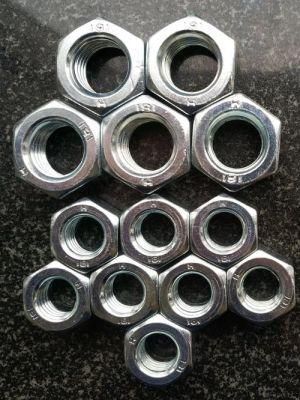 DIN934 Zinc Plain High Quality and Low Price Hex Nut