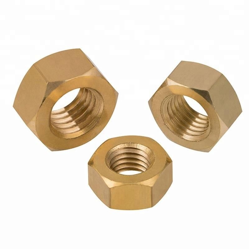 M3 M22 M24 Brass Hex Nut DIN934
