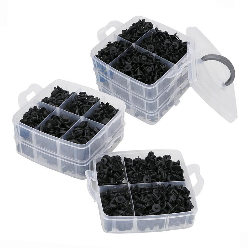Clear Inventory Mixed Fastener Clips Car Bumper Fender Door Trunk Screw Plastic Retainer Rivets