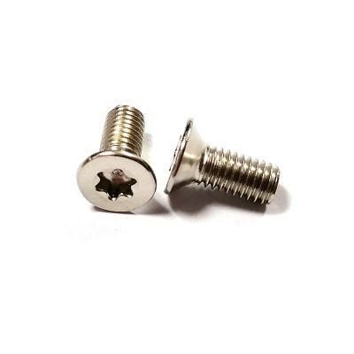 Stainless Steel Flat Csk Torx Star Machine Countersunk Head Screw