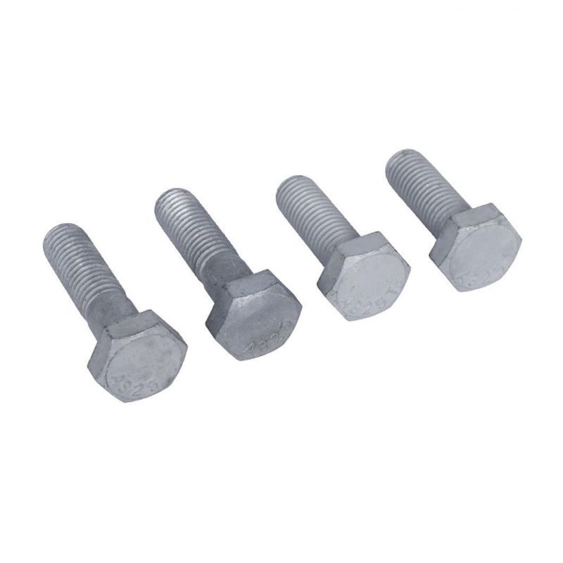 China Factory High Tenisle A307 A325 A449 Heavy Hex Bolts and A563 Gr Dh Nuts F436 Flat Washer