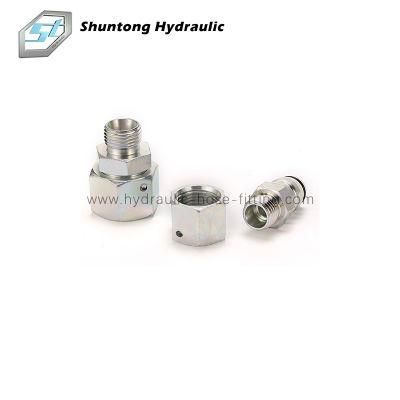 Hose Adapter Metric Male or Female Swivel 24&deg; L. T. Hydraulic Hose Fitting