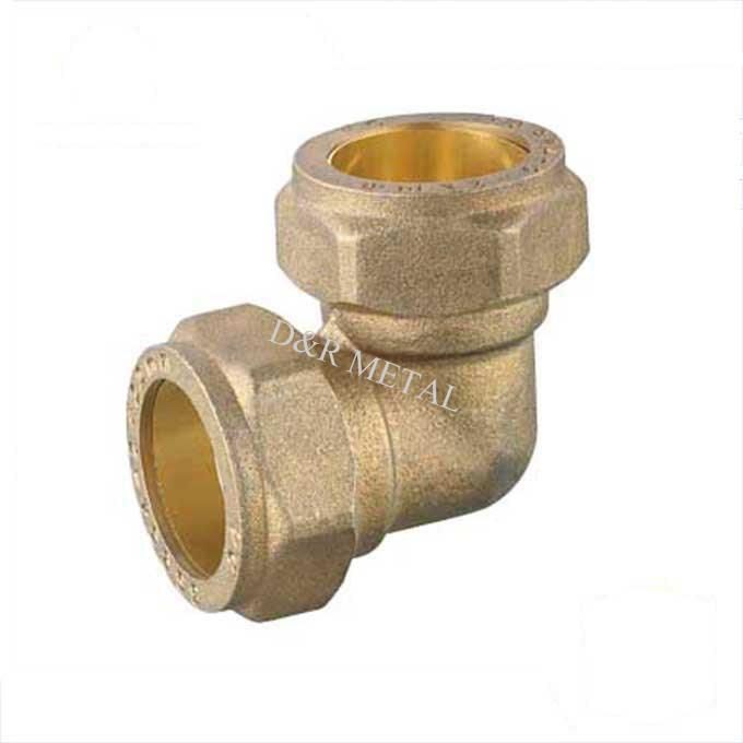 Brass Tee Elbow Quick Coupling Brass Pipe Fitting