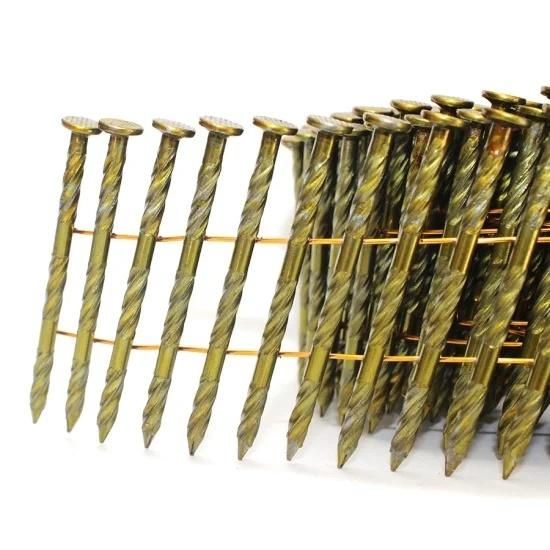 15 Degree 0.099 Inch X 2-1/4 Inch Coil Siding Nails