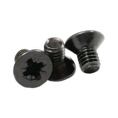 Black Zinc Plated M2 M3 M4 M5 M6 M8 Flat Countersunk Head Pozi Drive Machine Small Screws
