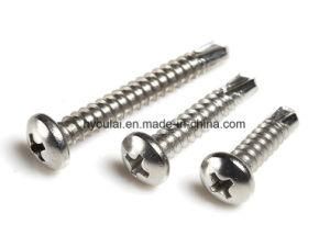Pan Head Cross Screw Self Drilling Screw Zinc Plated