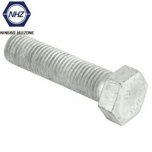 HDG DIN931 DIN933 Half Thread Full Thread Hexagon Bolts Screw