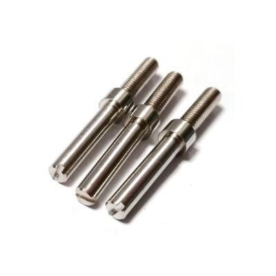 Non-Standard Customization Iron Nickel Plated Headless Slotted Precision Turning Screw