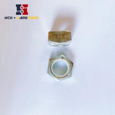 Nylock Zinc Yellow Hexagon Socket Head Nut