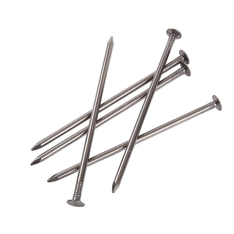 Q195 3/4" to 6" Harden Good Quanlity Polished Nail/Galvanized Iron Nail/ Wire Nail/Wooden Nail/Roofing Nail/Concrete Nail for Construction