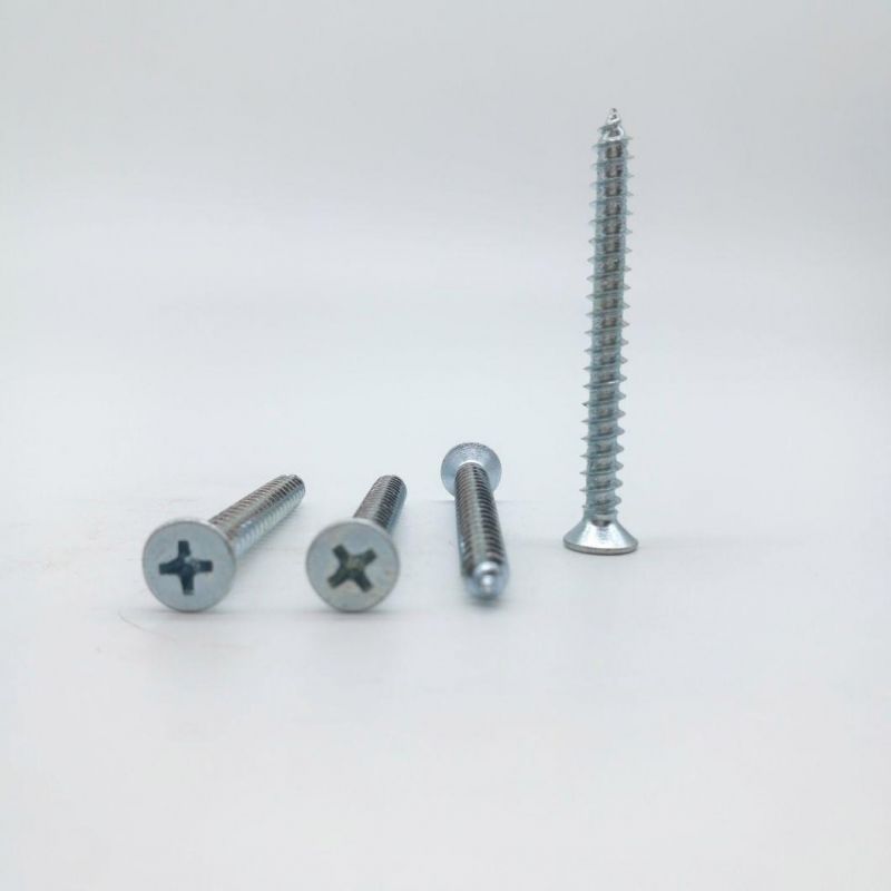 Phillips Raised Countersunk Head DIN 7983 Tapping Screw