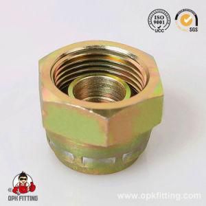 9b Nipple Nut Copper Hydraulic Pipe Fitting Assembly Adapter