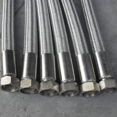 Heat Resisting 1 2 Inch Stainless Steel Braided Flexible Metal Corrugated Hoses/Hose Pipe
