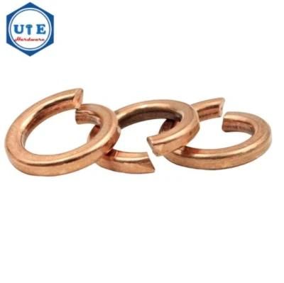 DIN127 Brass Spring Washer Bronze Copper Brass Split Spring Lock Washer M2.5 M3 M4 M5 M6 M8 M10 M12 M16 M18 M20 M24 M25 M27