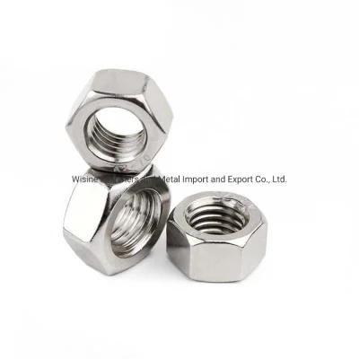 Custom DIN 934 Stainless Steel Fasteners SS304 SS316 Hex Nuts
