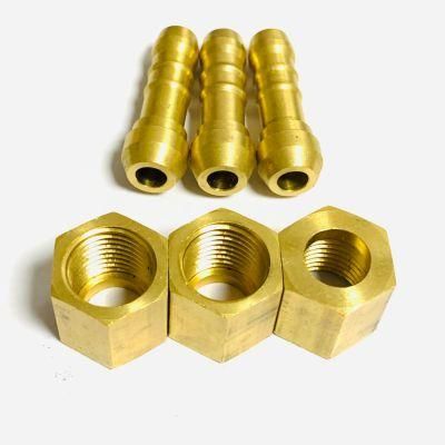 Staubli Mold Brass Swivel Hydraulic Fitting with Hose Barb