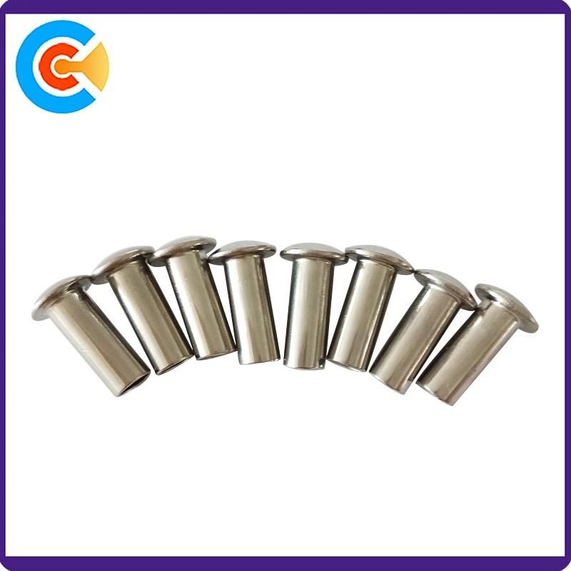 M6X18 Stainless Steel Mushroom Head Semi-Tubular Rivets