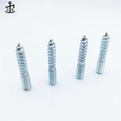Customized Zinc 6-Lobe Double Thread Machine and Wood Self Drilling Screw Made in China