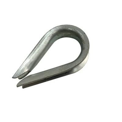 OEM Rigging Hardware Galvanized Wire Rope Cable Metal Thimble