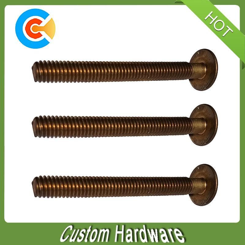 Brass Long Screw Special Screw Round Head Slotted Screw