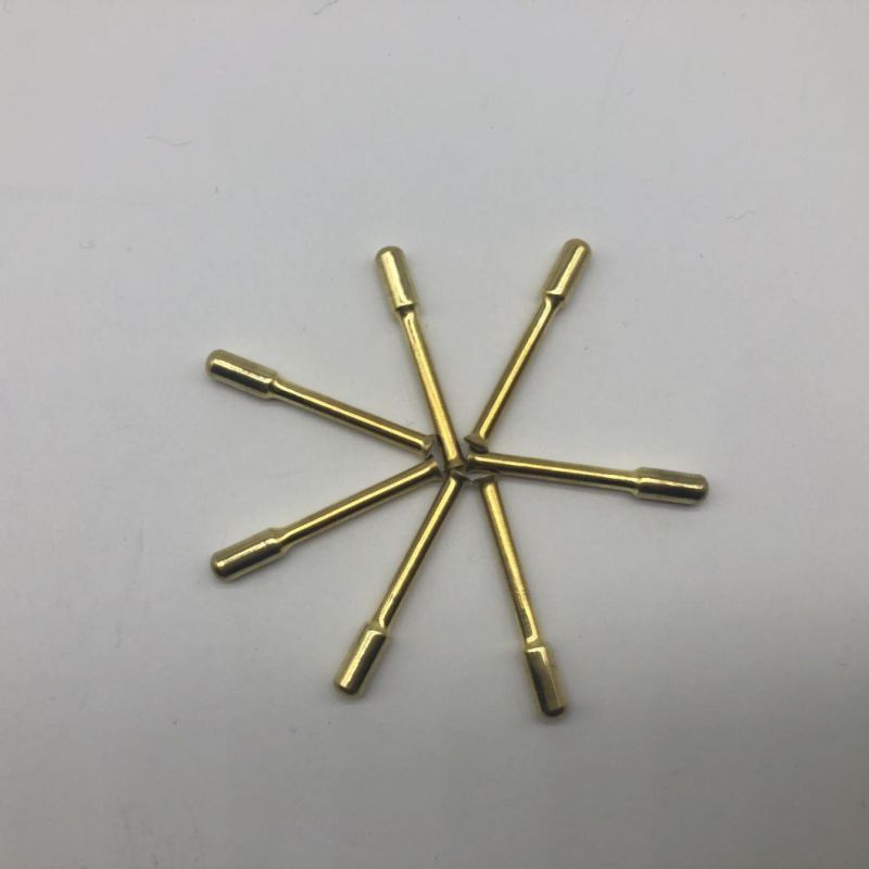 Hollow Rivet for Plug Socket Brass Nickel Plating