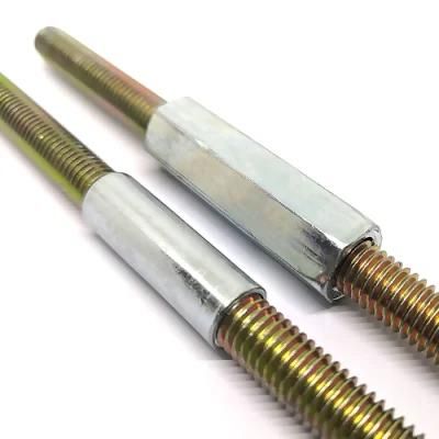 Hex Long Nut DIN6334 Zinc Plated Round Hex Coupling Nuts