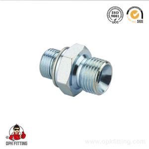 Jic Male 74 Degree Cone Seat Straight Adapter Hydraulic Adapter Straight Hex Nipple 1j