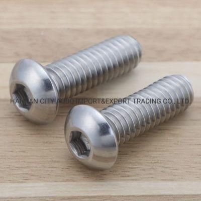 1/4-20 X 1/2 Inch Button Head Socket Cap Bolts Screws