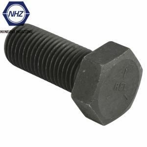 Black Oxide SAE J429 Grade 5 Full Thread Hex Cap Screw Hex Bolts