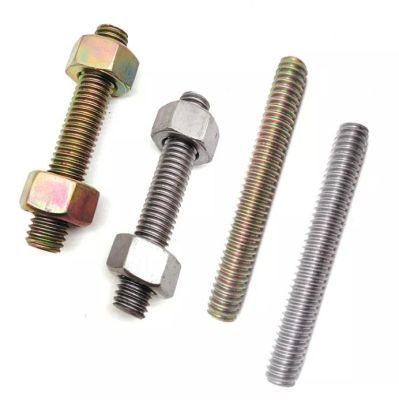 Carbon Steel /Stainless Steel DIN 975 Full Threaded Rod with Coarse Thread Thread Bar ANSI/ASME B 18.31.2, DIN975