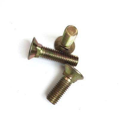 Flat Countersunk Square Neck Bolt DIN608 with Yzp