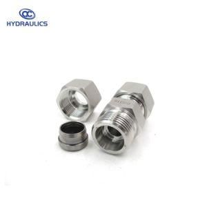 Stainless Steel DIN 2353 Fitting Metric Tube Connectors