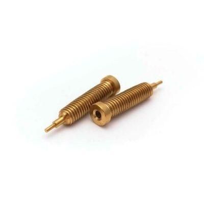 Customized Special CNC Part Low Cap Head Brass Machine Screw