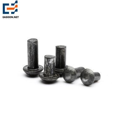 Aluminium Large Round Head Solid Rivet 304 Solid Rivet ASME/ANSI B 18.1.1 Stainless Steel Truss Head Rivets