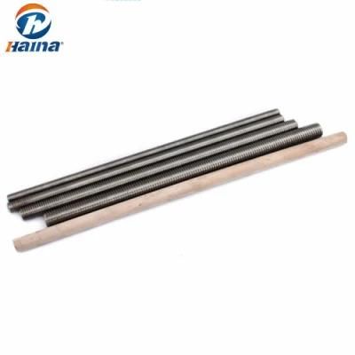 SS304 A2-70 Stainless Steel DIN975 DIN976 Threaded Bar / Threaded Rod