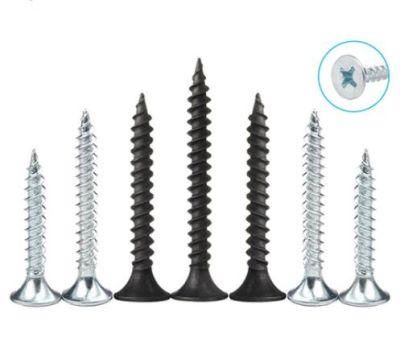 Blue Zinc Plated Bugle Head Drywall Screw Carbon Steel Hardware Fittings