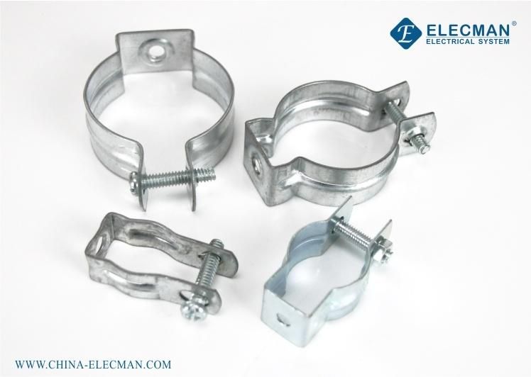 Universal Steel Conduit Hangers with Bolts Galvanized Abrazadera Cady