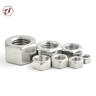 DIN934 Stainless Steel 304 316 A2 A4 Hexagon Nuts M5