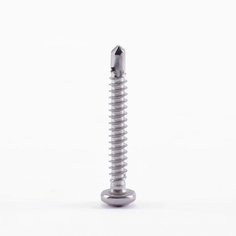Stainless Steel Cross Recessed Phillip Pan Framing Head Flat Tail Self Drilling Screw