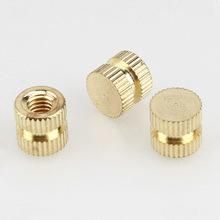 Non-Standard Blind Hole Brass Nut, Brass Knurled Insert Nut