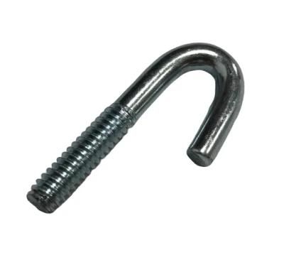 Carbon Steel J Type Bolt Zinc Plated