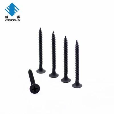 Furniture or Building TUV OEM ODM Black Phosphate Drywall Screw