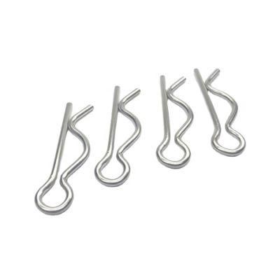 China Wholesale Fastener Hardware R Retaining Pin Steel R Shape Spring Clips Cotter Pins R Clip Split Spring Pin Chaveta